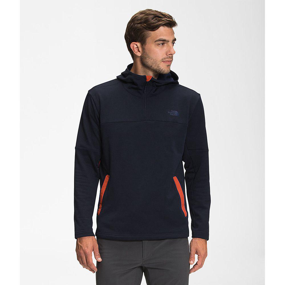 The North Face Wayroute Pullover Ανδρικα Φούτερ Hoodie - Σκουρο Μπλε (WVUS67315)